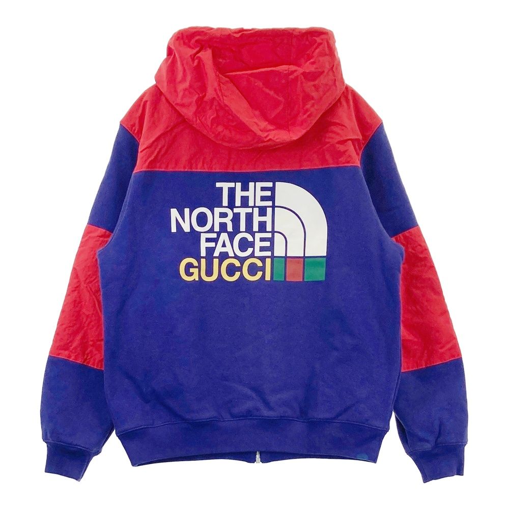 THE NORTH FACE ザ ノースフェイス GUCCIコラボ バイカラーパーカー