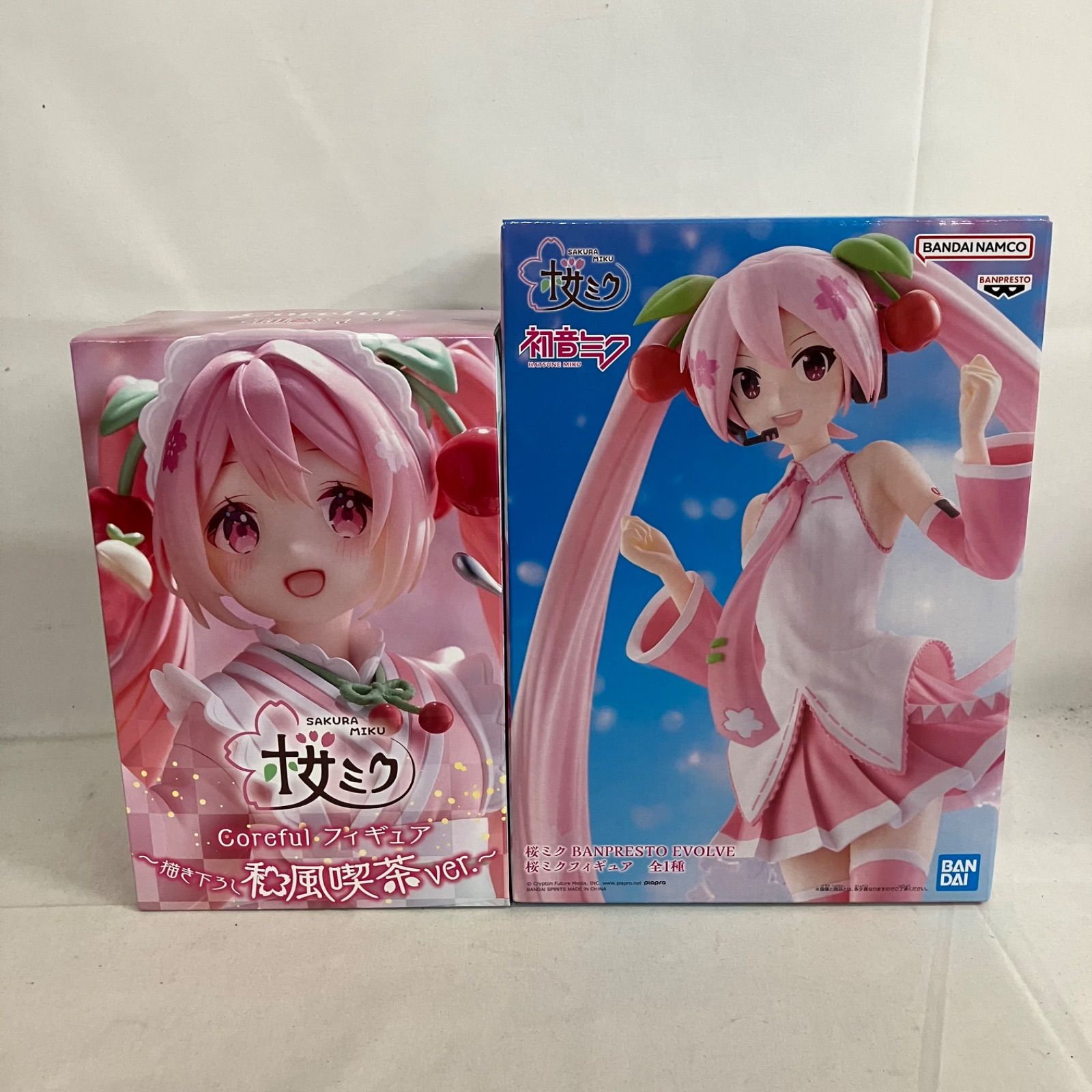 未開封 初音ミク BPEV 他 桜ミク 和風喫茶 他 フィギュア 6個セット