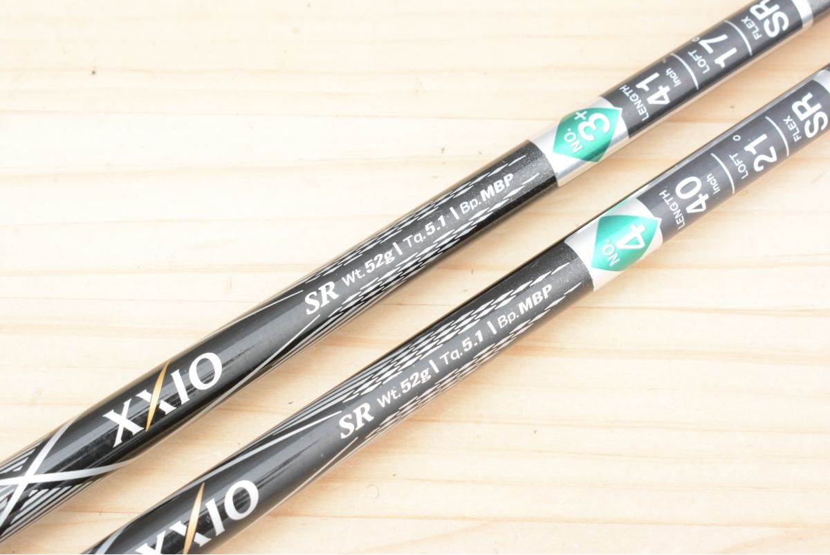 高弾道 やさしい】ダンロップ XXIO 2012 ユーティリティ U3+/U4 2本