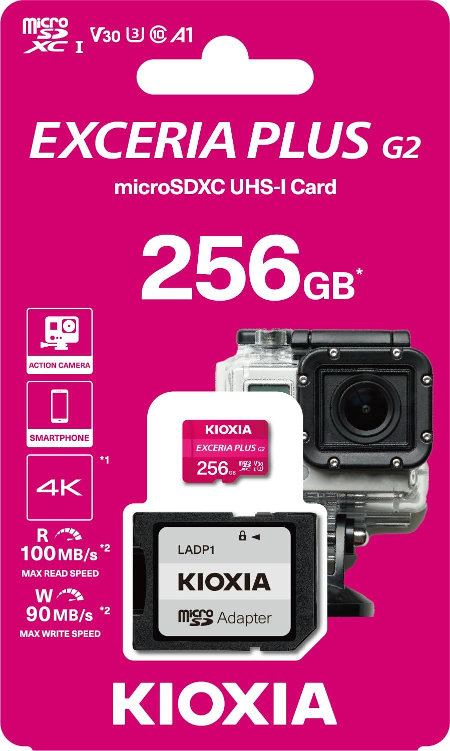 新品 KIOXIA 256GB microSDXC EXCERIA PLUS G2 - メルカリ