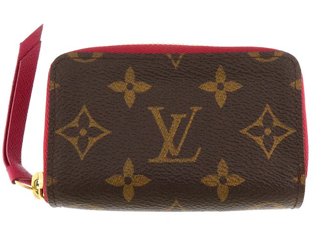 LOUIS VUITTON ルイ・ヴィトン ミュルティカルト モノグラムキャンバス フューシャ M61299 カードケース レディース【中古】【207】2148104016997
