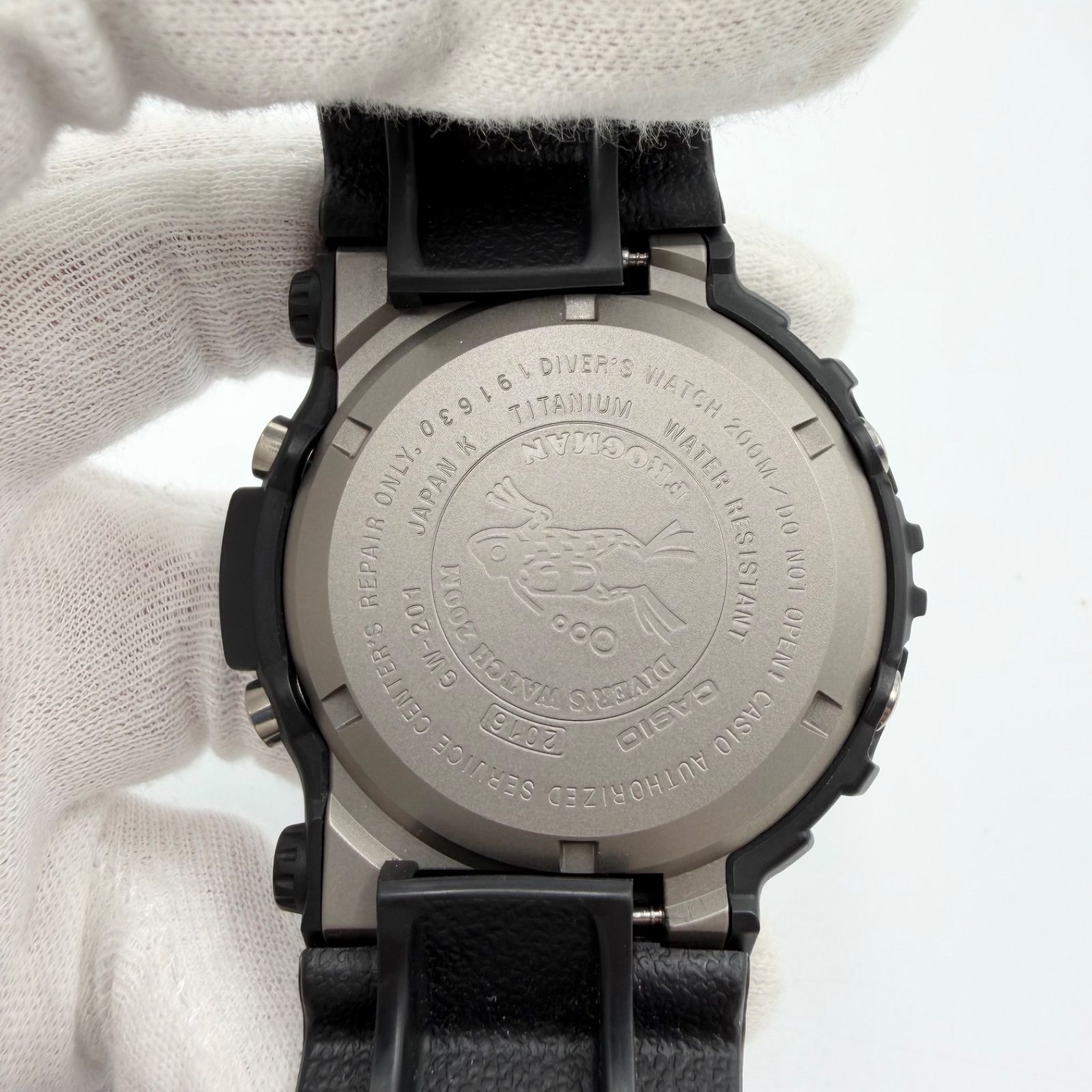 電池交換直後】G-SHOCK FROGMAN GW-201 カシオ フロッグマン - メルカリ