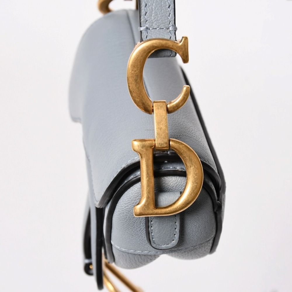 極美品 Christian Dior クリスチャンディオール サドルマイクロバッグ