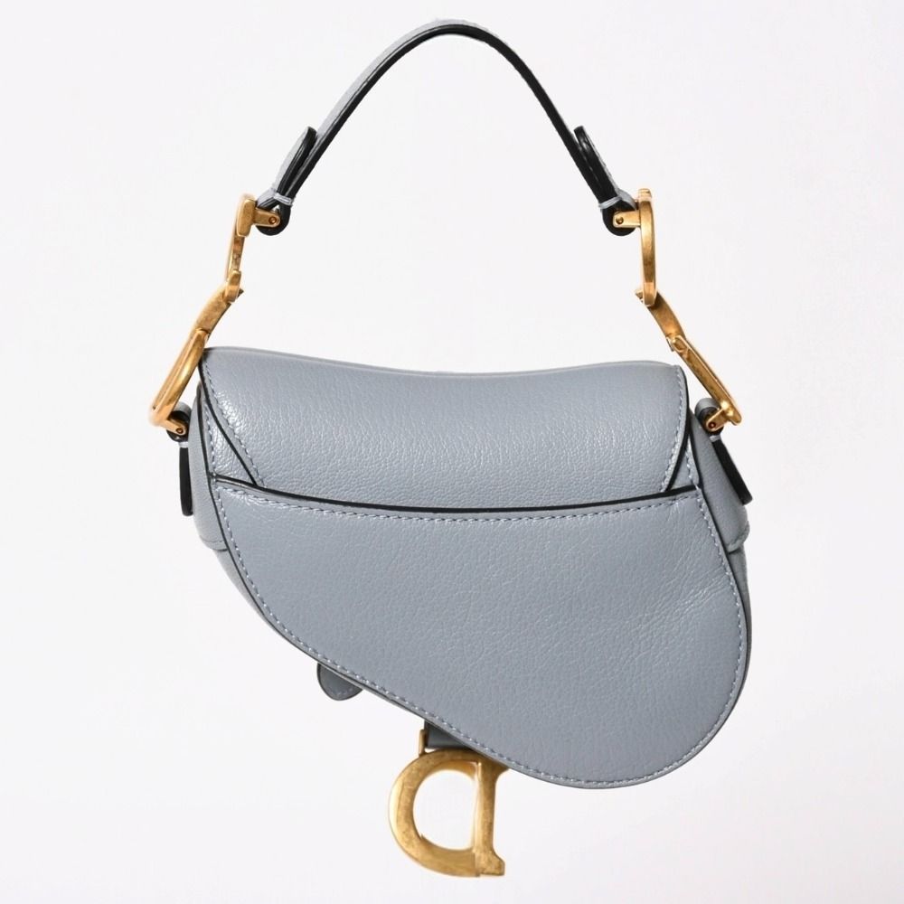 極美品 Christian Dior クリスチャンディオール サドルマイクロバッグ