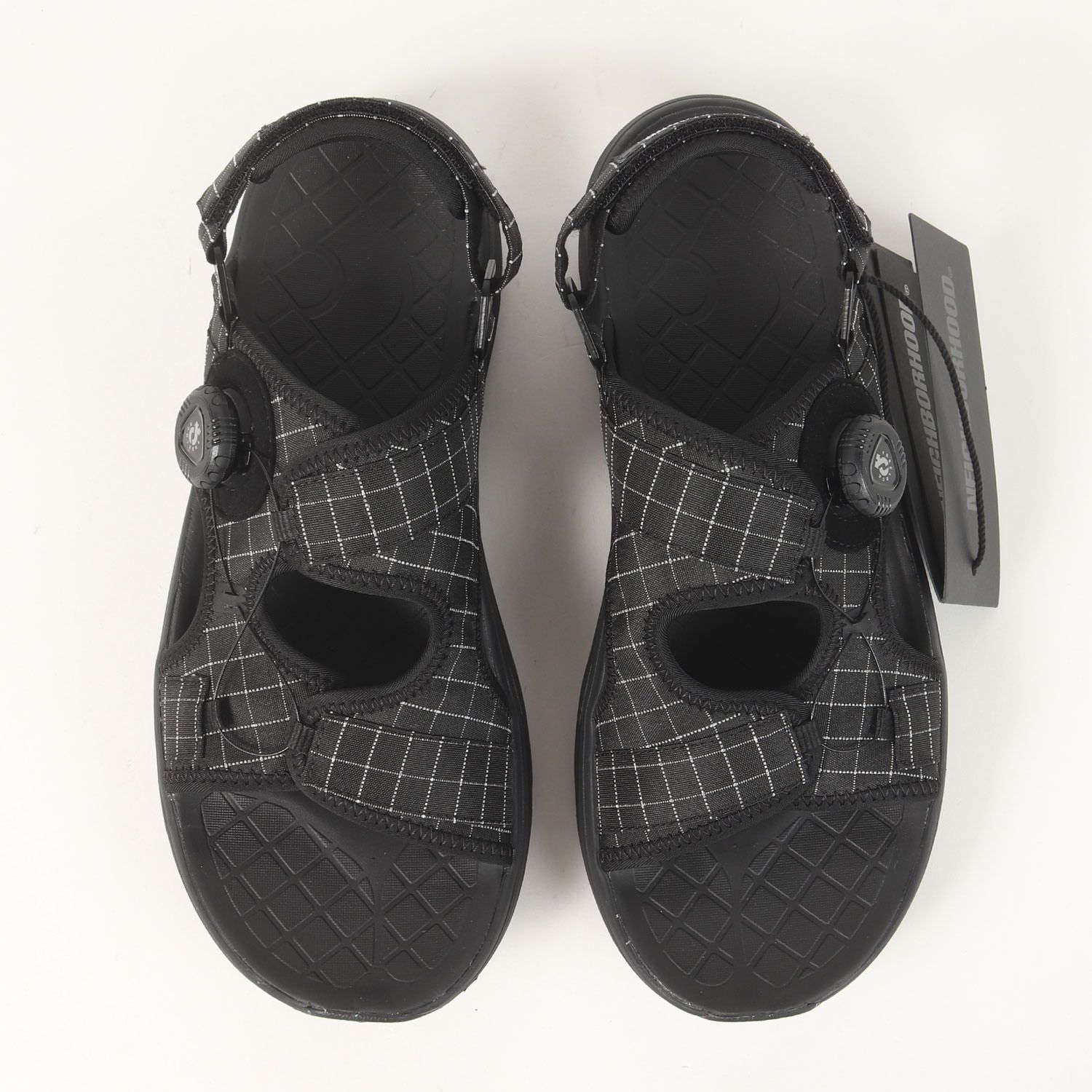 新品】NEIGHBORHOOD ネイバーフッド サンダル ブラック 黒 サイズ:28.0