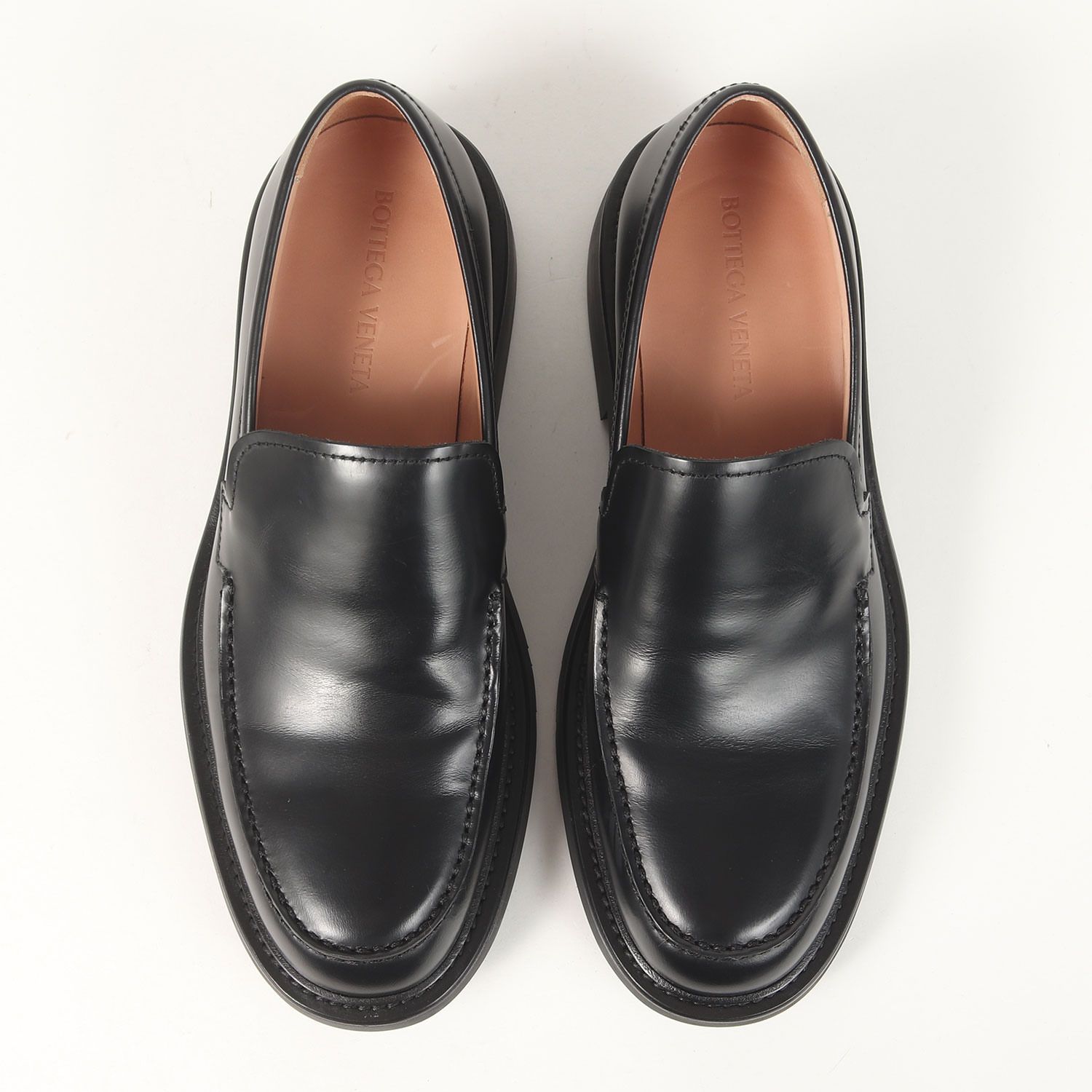 美品】BOTTEGA VENETA ボッテガヴェネタ ブラック 黒 サイズ:42