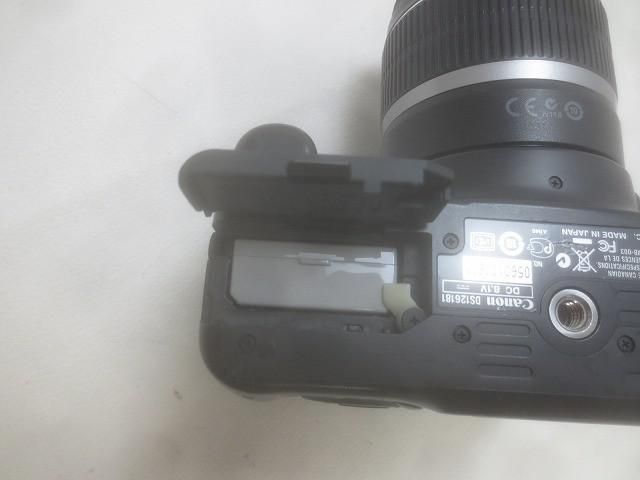 家電 キャノン ジャンク EOS Kiss X2 デジタル一眼レフ EFS 18-55mm