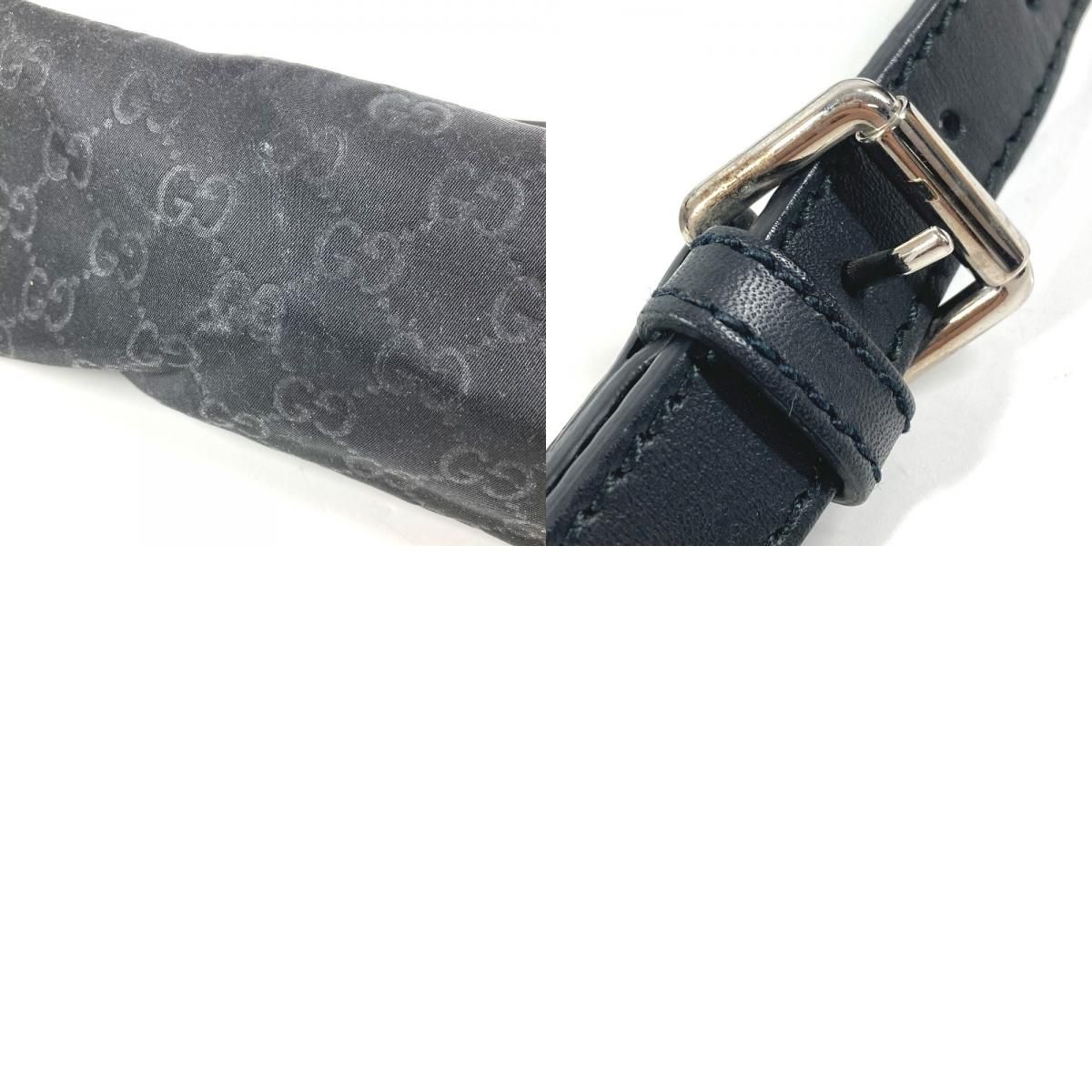 GUCCI グッチ ショルダーバッグ GG ロゴ 314529 レザー/ナイロン