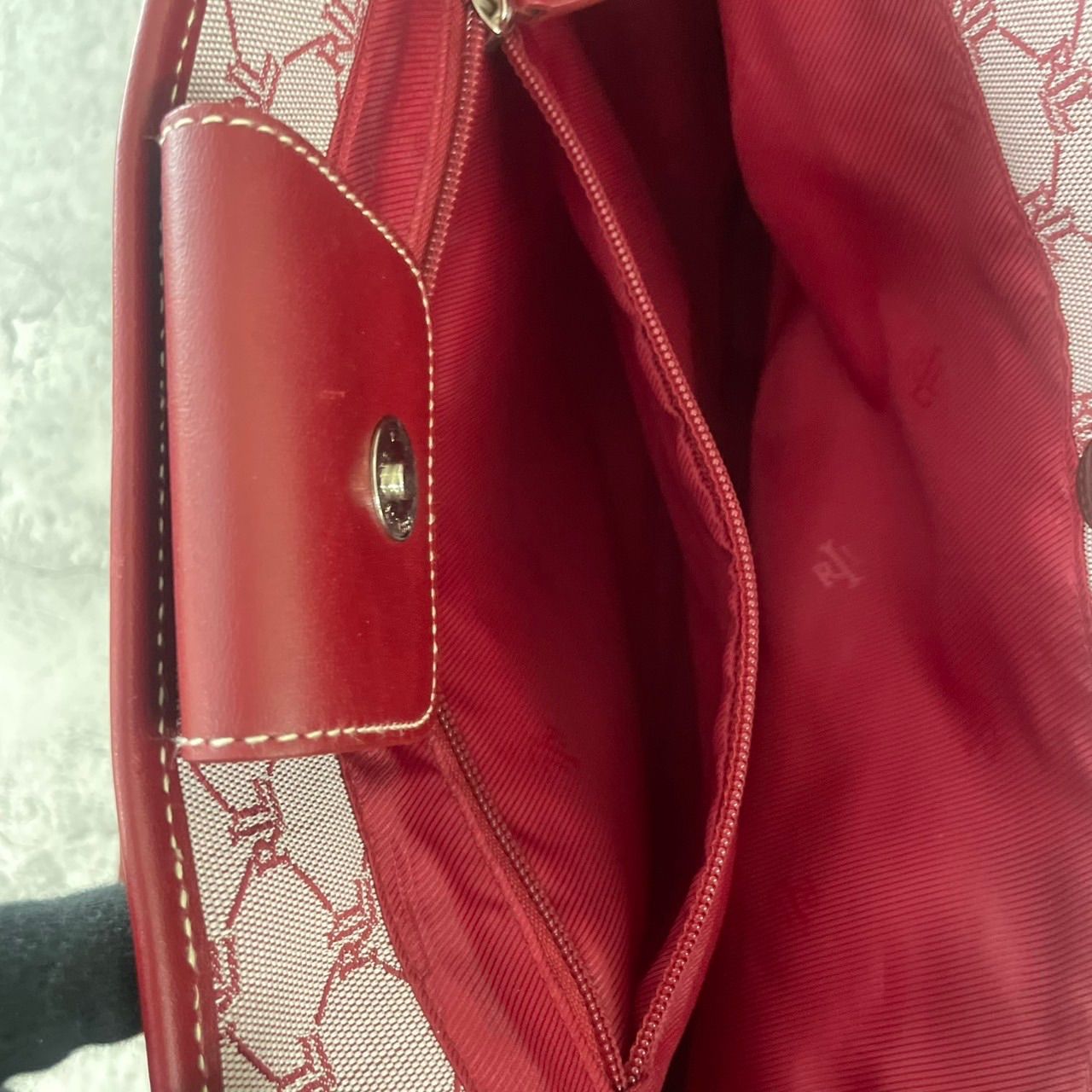 新品未使用 訳あり A4収納可 LAUREN RALPH LAUREN ローレンラルフ 