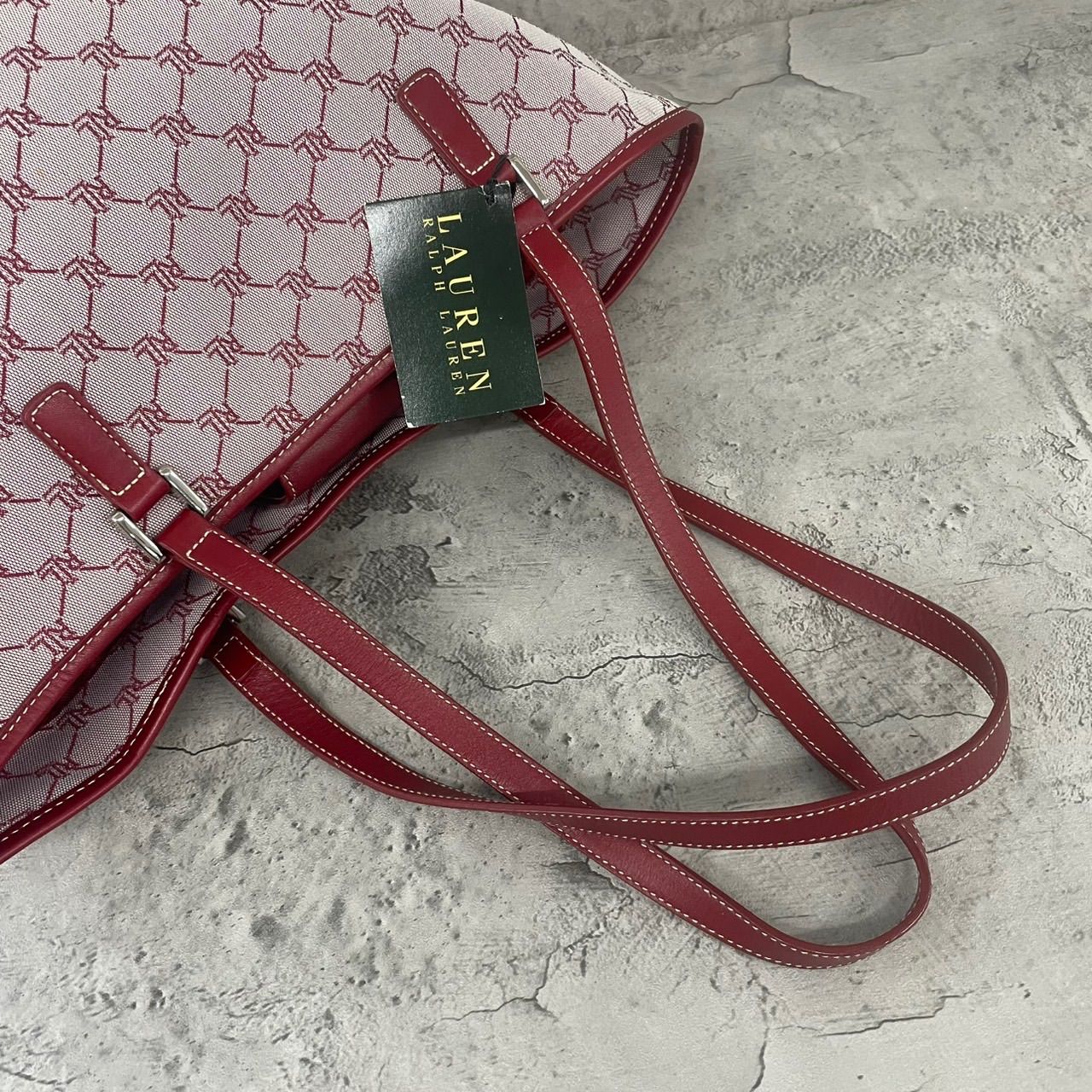 新品未使用 A4収納可 LAUREN RALPH LAUREN ローレンラルフローレン 