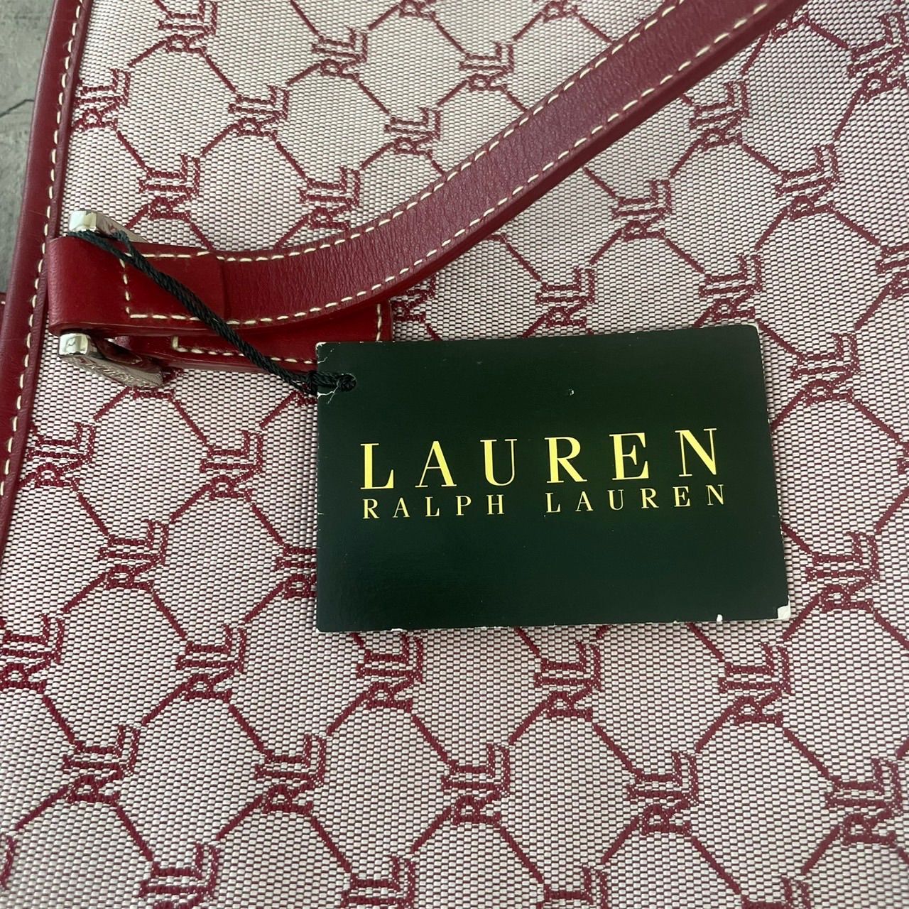 新品未使用 A4収納可 LAUREN RALPH LAUREN ローレンラルフローレン 