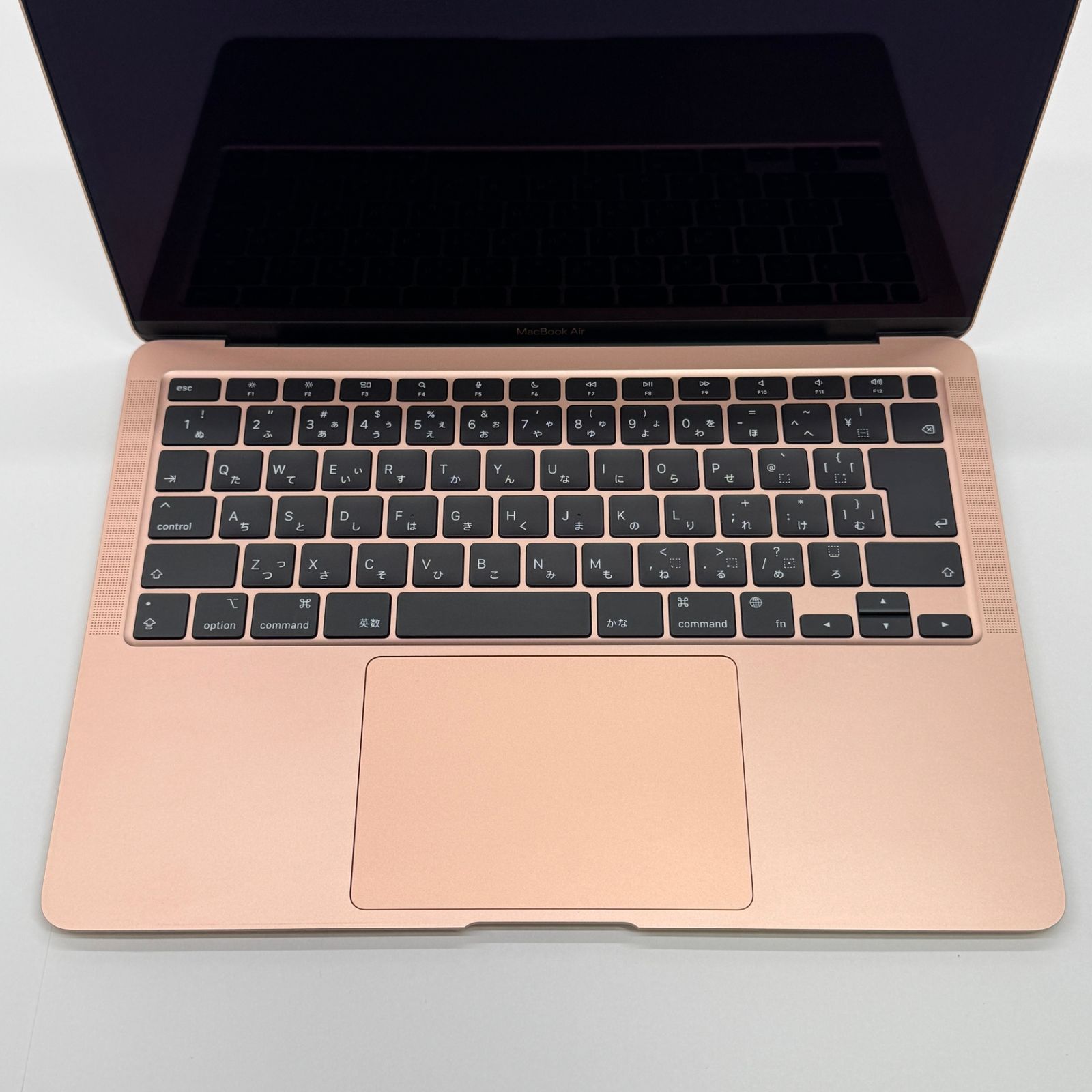 MacBook Air M1 16GB/256GB ゴールド 充放電16回 - メルカリ