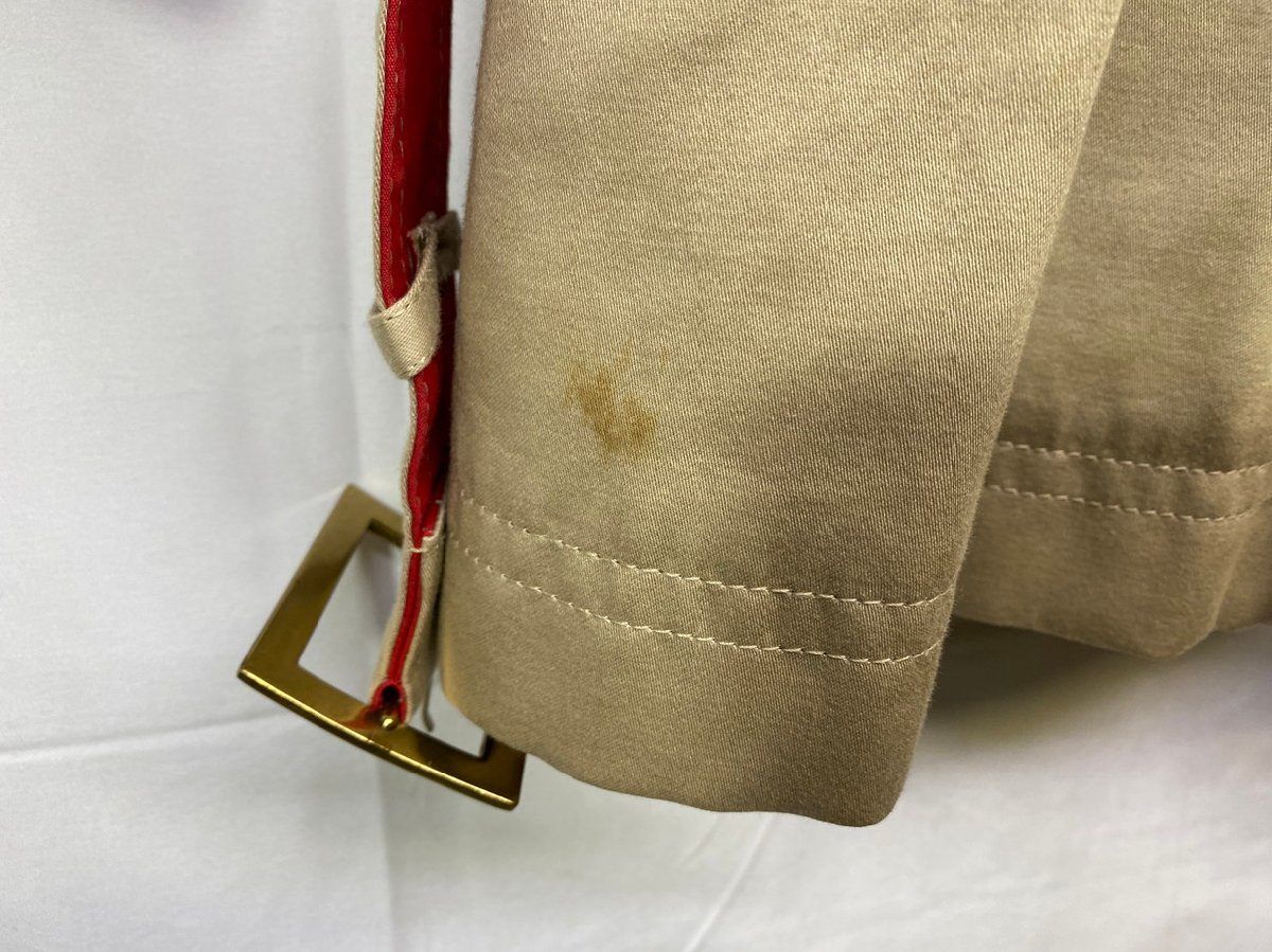 BURBERRY BLUE LABEL バーバリーブルーレーベル 金ボタン トレンチ