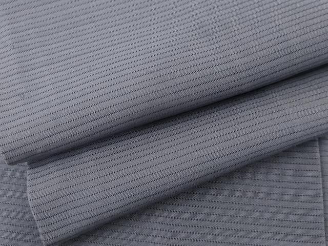 平和屋着物＊夏物　色無地　絽　藤納戸色　正絹　逸品　AABJ0897cs