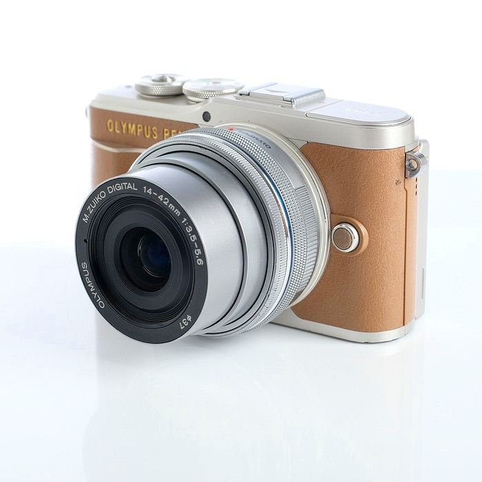 【中古】(オリンパス) OLYMPUS E-PL9 14-42EZレンズキツト ブラウン