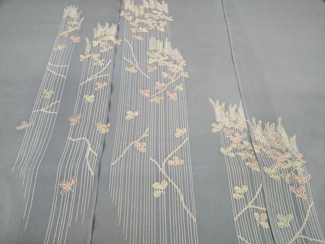 平和屋着物＊夏物　付下げ　反物　着尺　駒絽　萩　逸品　未使用　DABD8716zzz 24,050円