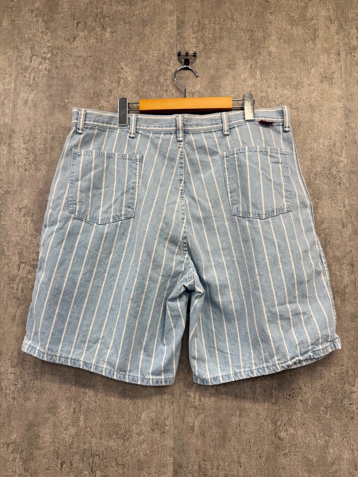 90s Wrangler/ラングラー ストライプデニムショーツ アメリカ製 - メルカリ