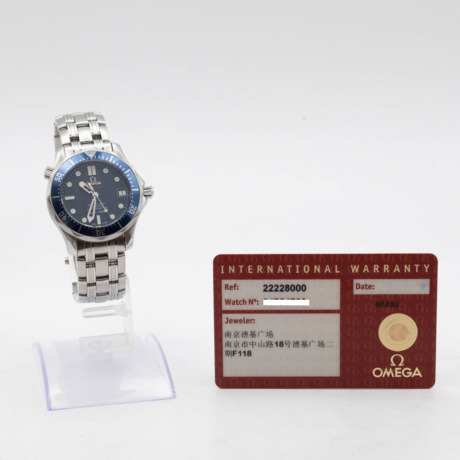 保証書付き】 シーマスター 2222.80 OMEGA Seamaster 自動巻き 腕時計