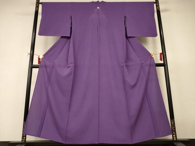 平和屋着物＊夏物　色無地　絽　錆青磁色　正絹　逸品　AABJ2410jd
