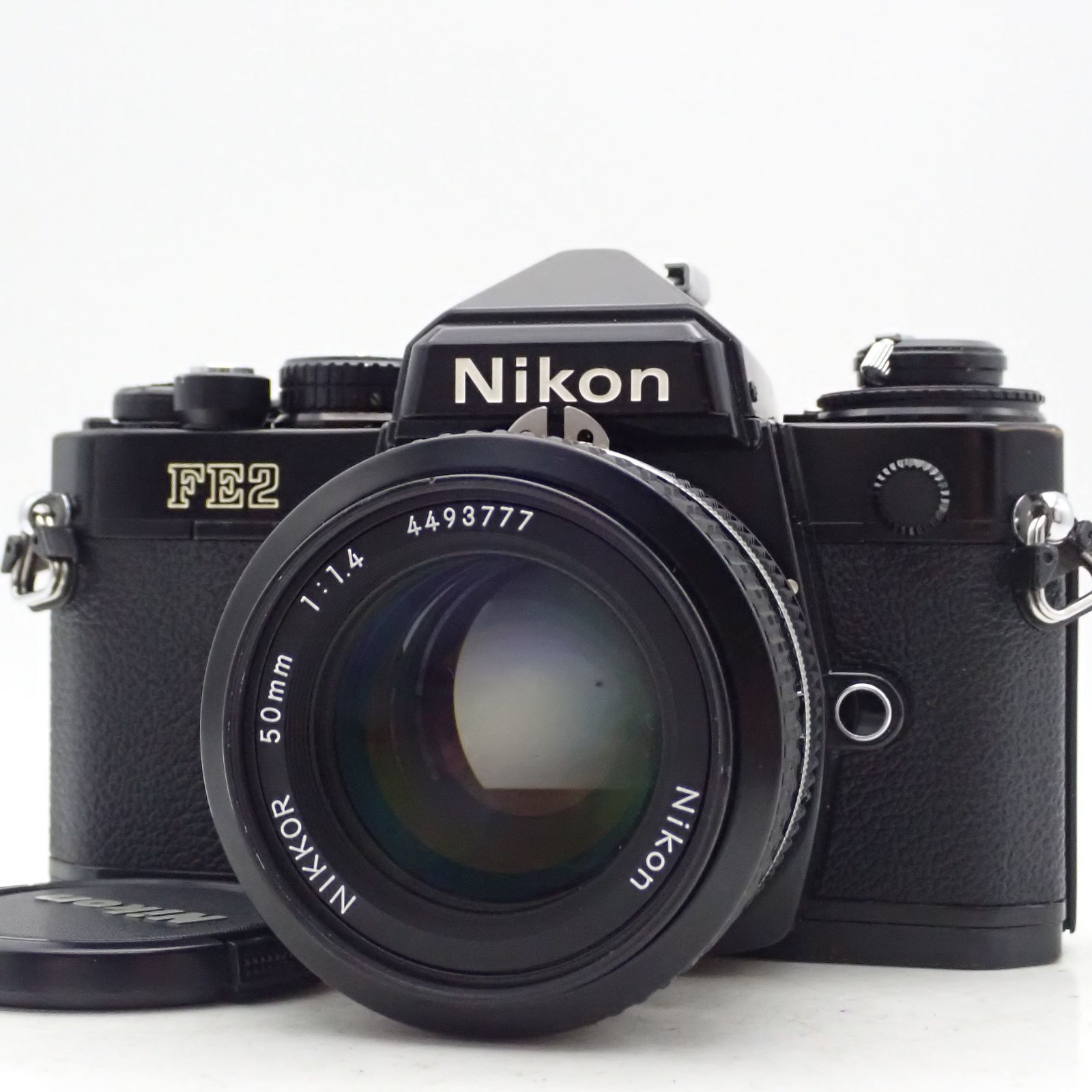 良品 Nikon FE2 ブラック 一眼レフフィルムカメラ 2115807 Ai Nikkor