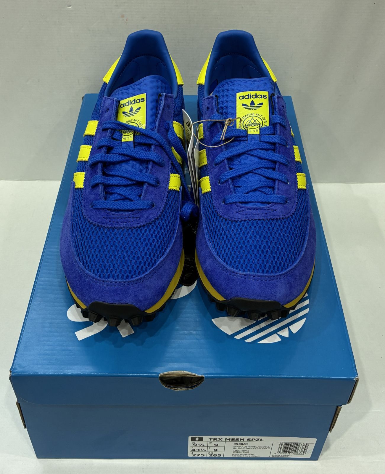 未使用 adidas TRX Mesh Spezial Hi-Res Blue 27.5㎝ JS3061