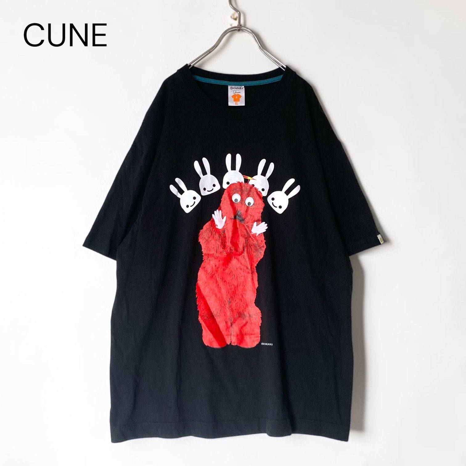 XLサイズ CUNE キューン 30周年記念限定 Tシャツ ムック ブラック