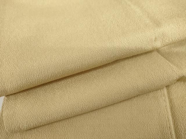 平和屋着物▽上質な色無地　単衣　蒸栗色　正絹　逸品　AABI7250cs