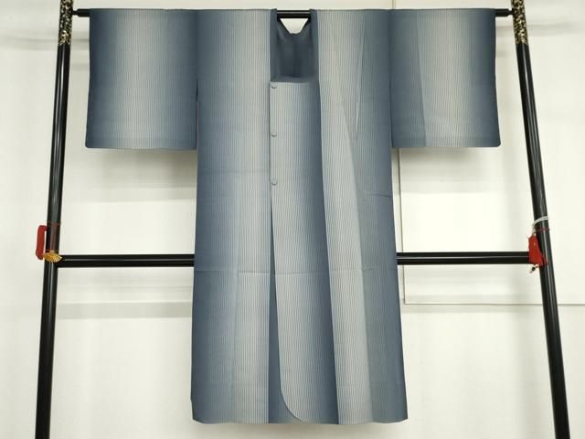 平和屋着物▽道行コート　スリーシーズン　春夏秋　塵除け　霞間道　暈し染め　正絹　逸品　AABI7262cs