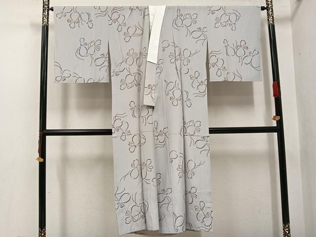 平和屋着物●長襦袢　無双仕立て　瓢箪　正絹　逸品　AABI7357ph