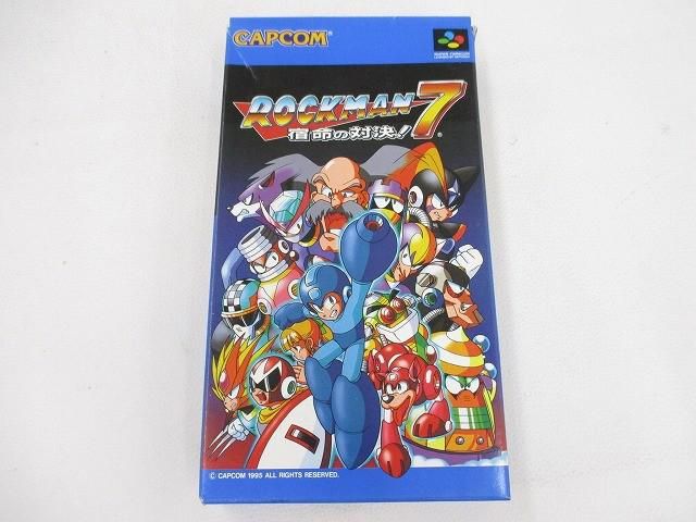 中古品 ゲーム スーパーファミコン ソフト ロックマン7 宿命の対決