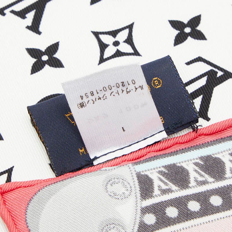 LOUIS VUITTON◇スカーフ/コットン/マルチカラー/総柄/レディース