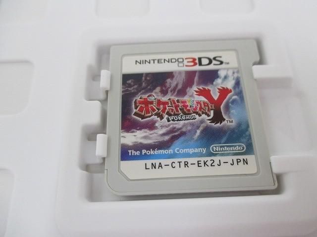 中古品 ゲーム ニンテンドー3DS ソフト 2点 ポケットモンスター X Y