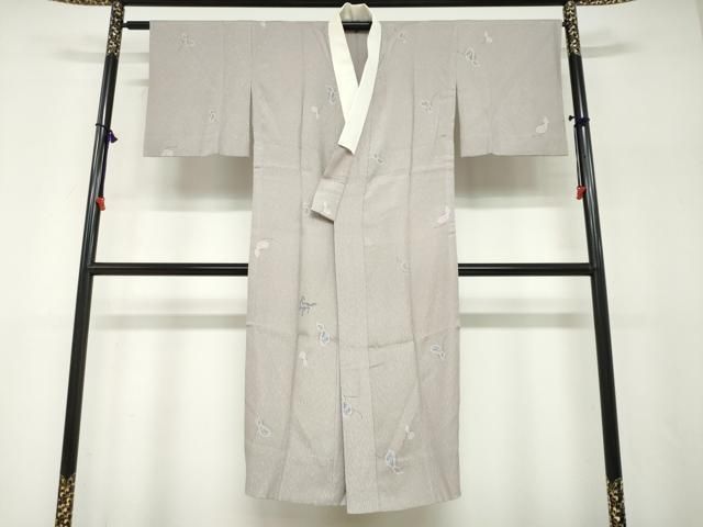 平和屋着物●長襦袢　無双仕立て　瓢箪　ひょうたん　やまと誂製　正絹　逸品　DABF1154ud