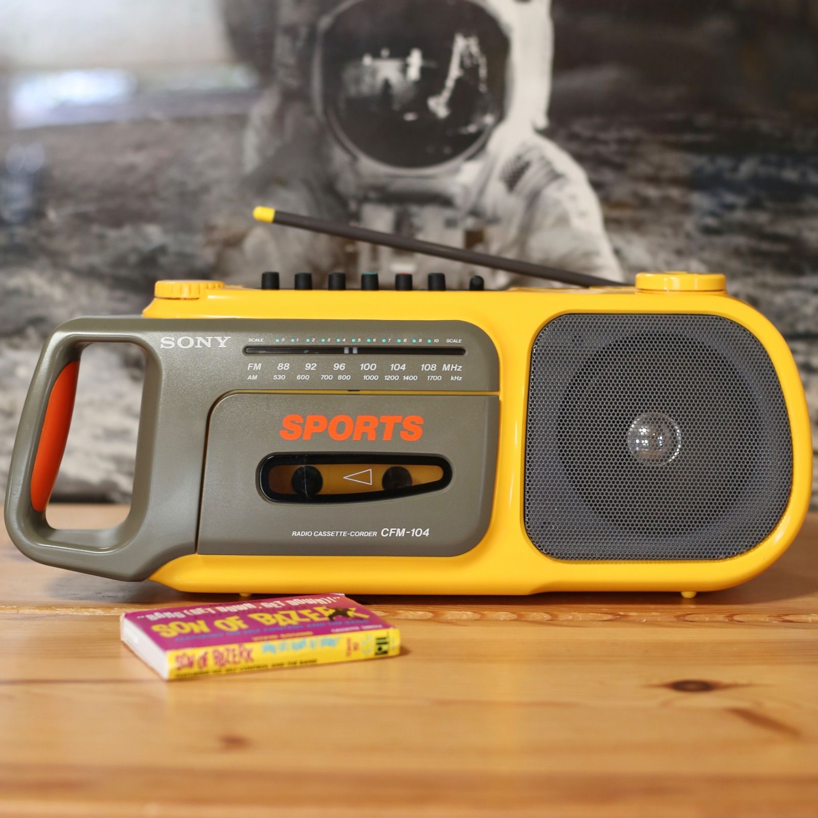 SONY SPORTS CFM-104 モノラルラジカセ 整備済 動作品 - メルカリ