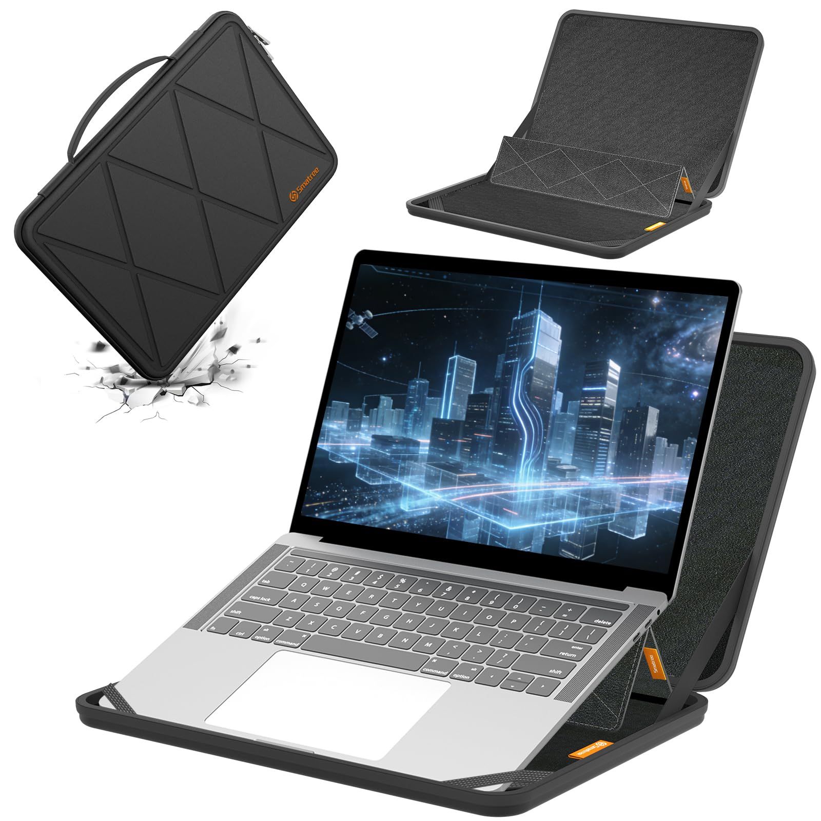 新品 Smatree MS129 ハードプロテクション 17 インチ ノートパソコンスリーブケース 適合機種: Lenovo LOQ 17、ASUS ROG Strix Scar 17/ROG Strix G17/TUF A18、MSI Alpha 17/St