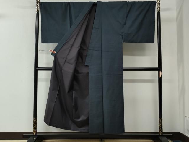 平和屋着物●男性　本場大島紬　アンサンブル・長襦袢セット　100亀甲　総詰め　正絹　逸品　未使用　CABB4232yc 平和屋着物○男性 本場大島紬 アンサンブル・長襦袢セット 100亀甲 総