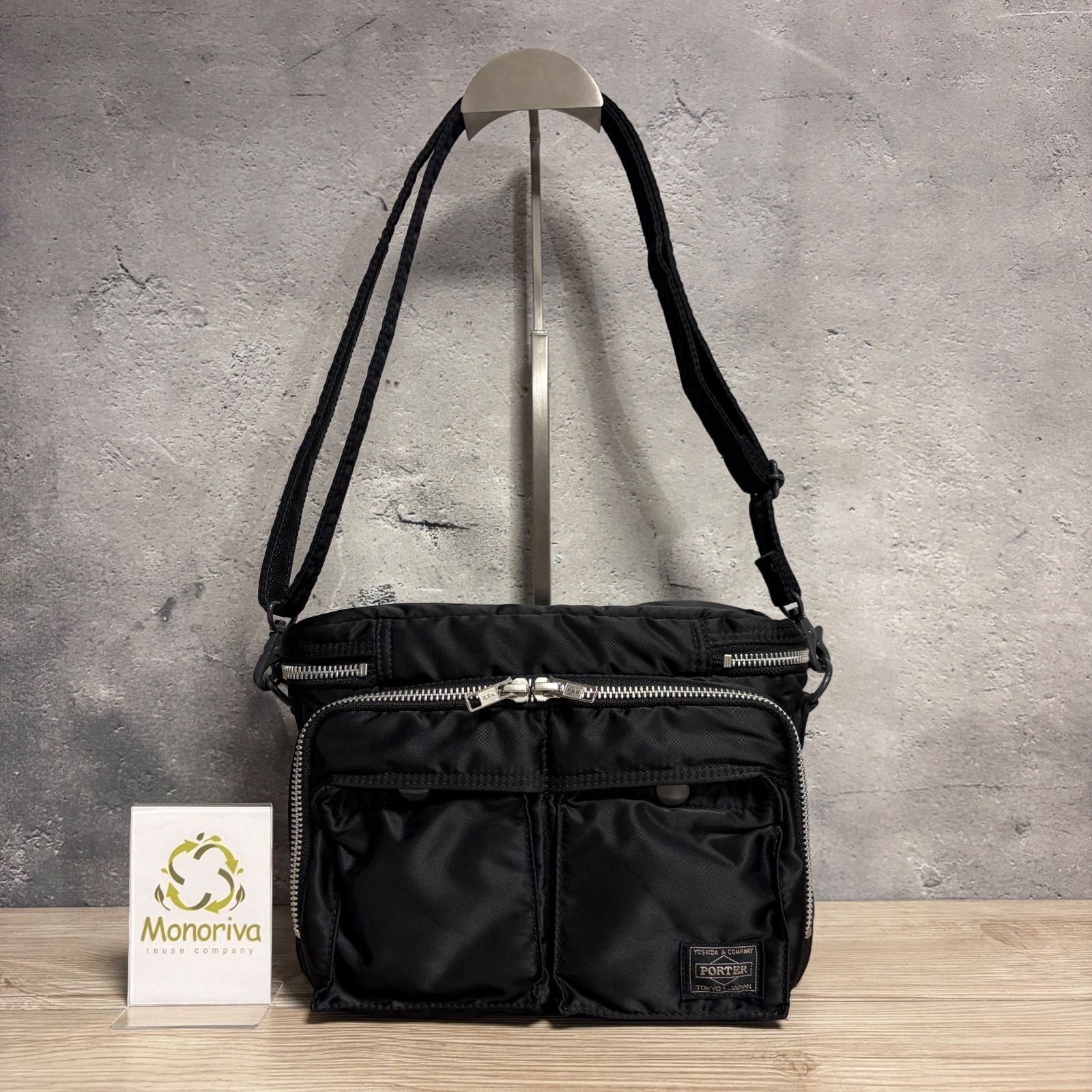 ☘️ ✨PORTER タンカー カメラバッグ 旧ファスナー ショルダー Q2-1031