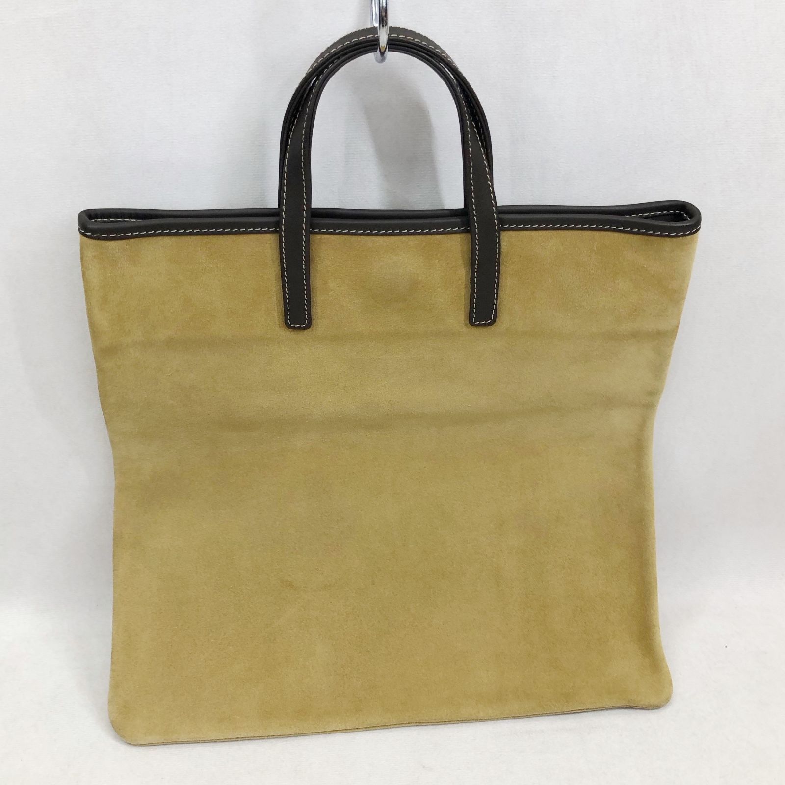 LOEWE ロエベ スエードトートバッグ ハンドバッグ ベージュ 保存袋付 