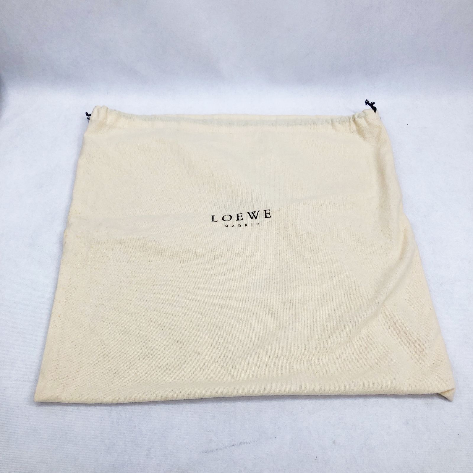 LOEWE ロエベ スエードトートバッグ ハンドバッグ ベージュ 保存袋付 