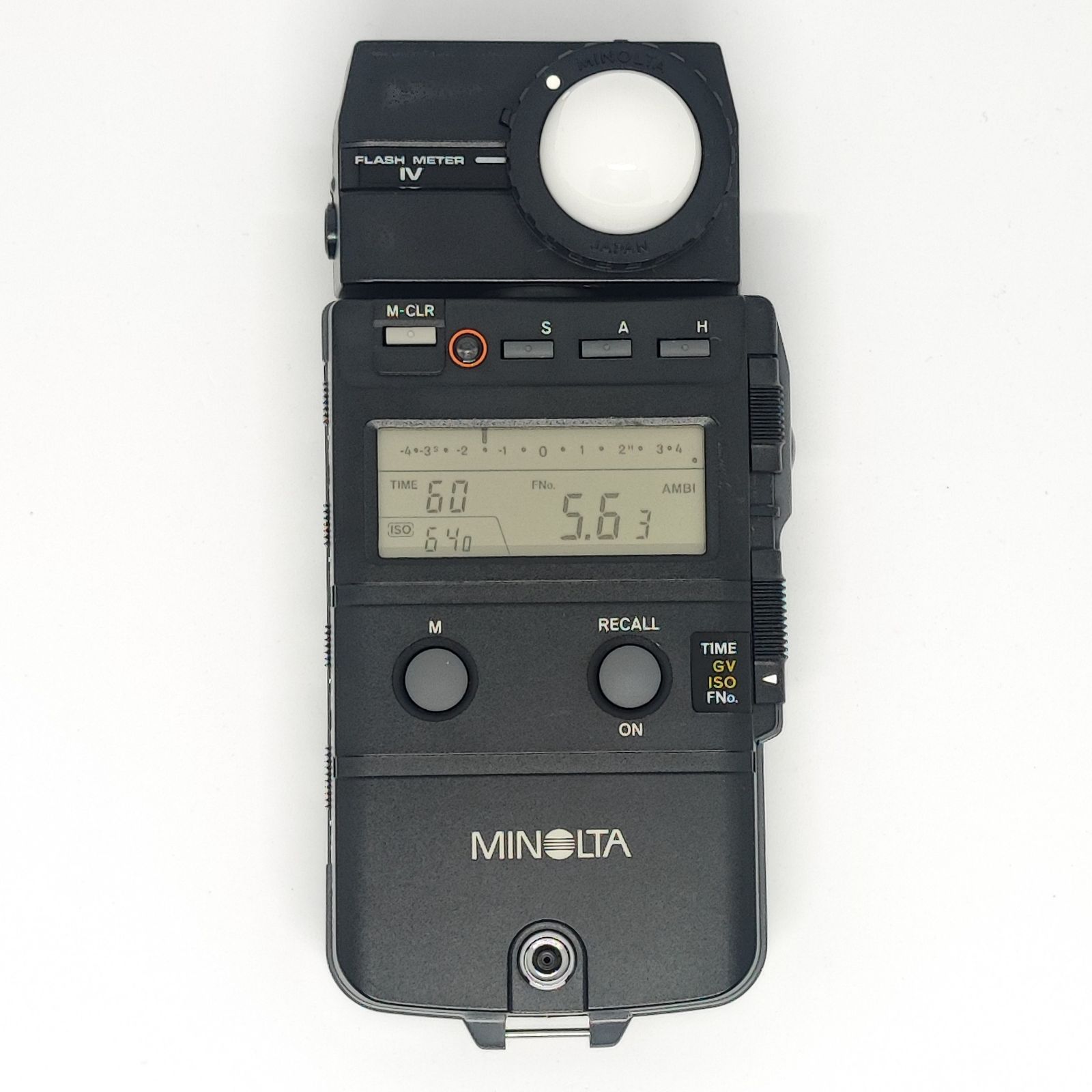 25121102 ジャンク MINOLTA FLASH METER IV 露出計 フラッシュメーター