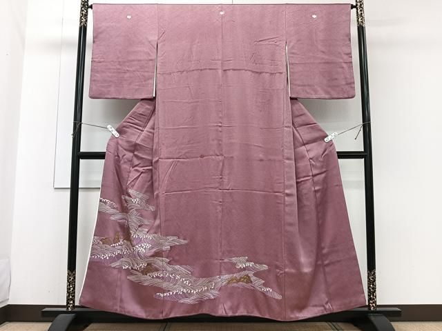 平和屋着物□豪華色留袖 刺繍 立波文 正絹 逸品 CABH5464xi - メルカリ