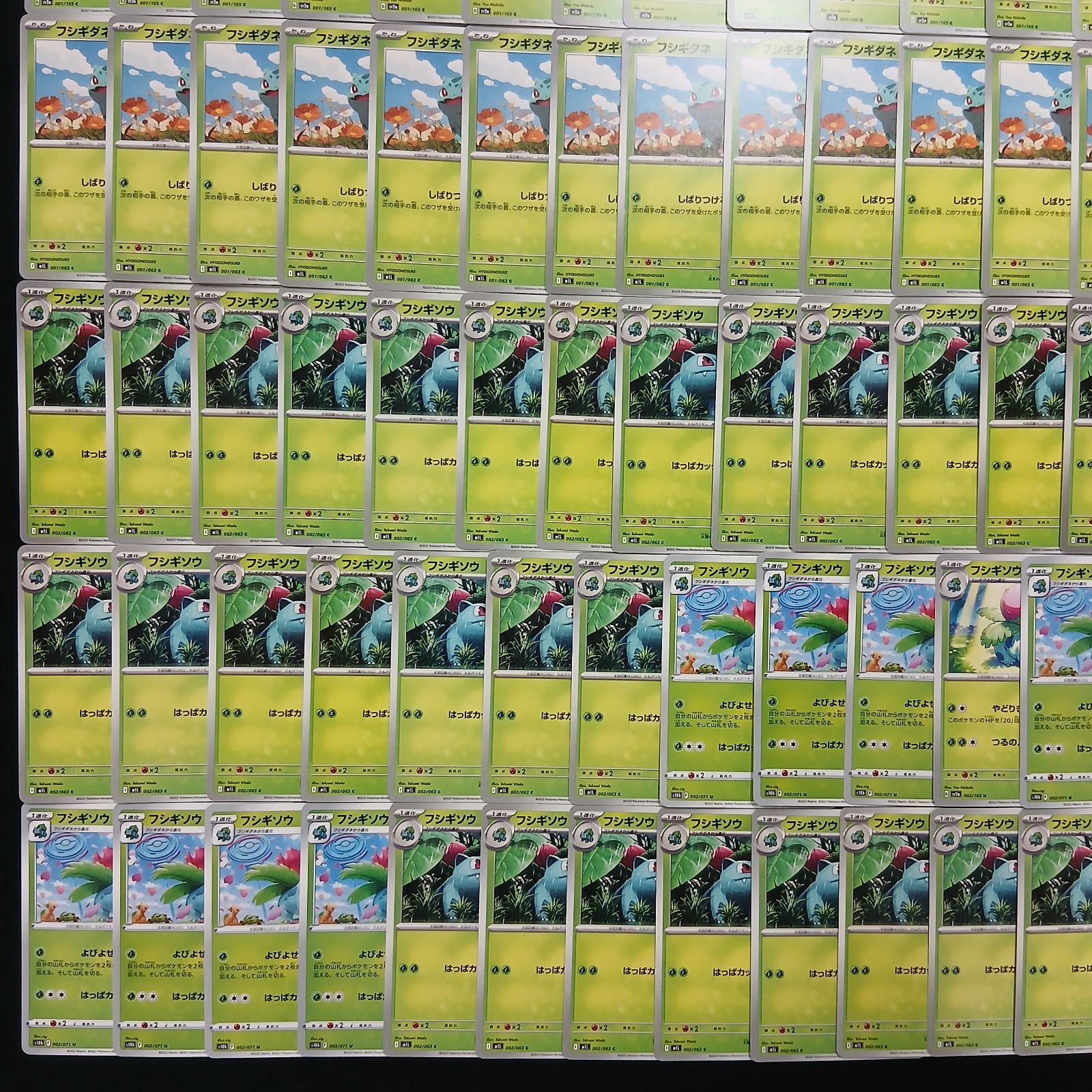 hya158 100枚セット ポケカ フシギダネ フシギソウ フシギバナ 大量