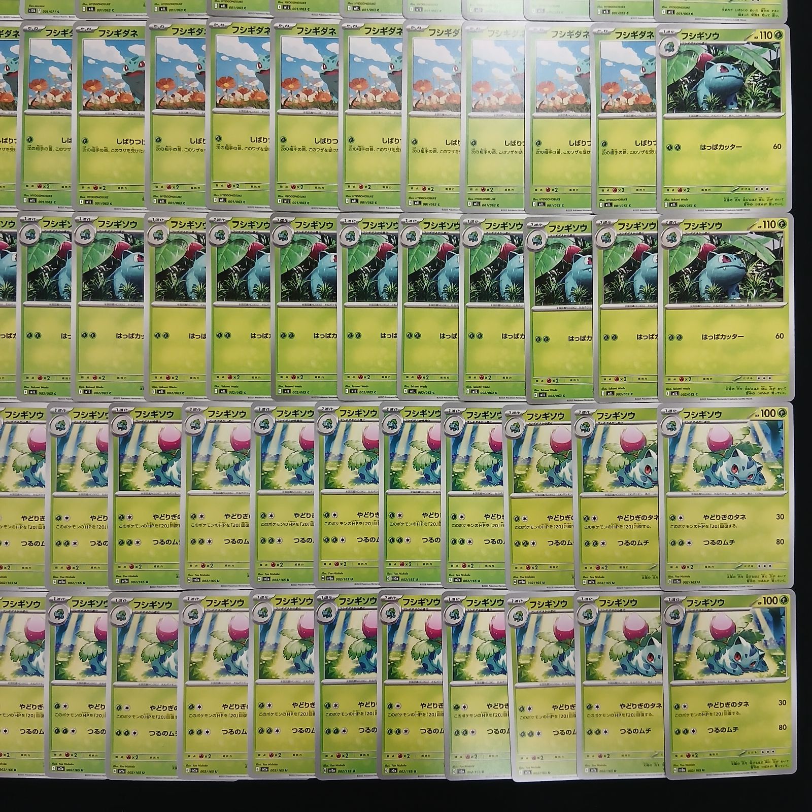 hya157 100枚セット ポケカ フシギダネ フシギソウ フシギバナ 大量