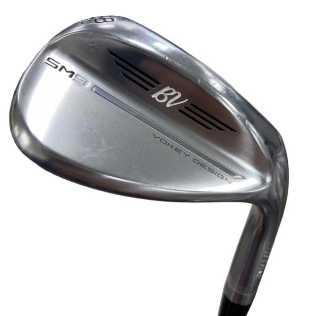 【中古】 タイトリスト VOKEY SPIN MILLED SM9 ツアークロム 58/12D ウェッジ WG BV 105 (フレックスその他) メンズ 男性用 右利き 右用 Cランク ゴルフクラブ