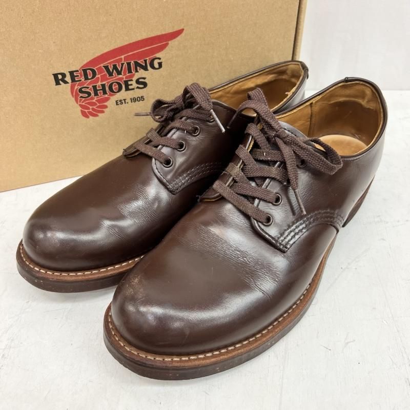 レッドウィング 8050 フォアマン オックスフォード チョコレートクローム メンズ 27.5cm ISItems【USED】【古着】【中古】50160717