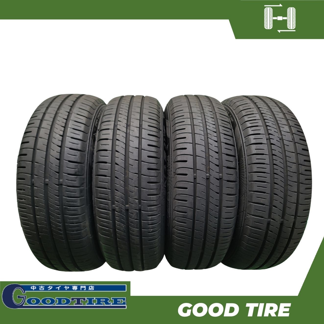 車 （7678）175/65R14 ダンロップ ENASAVE 2023年 4本