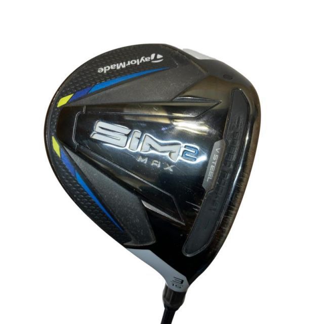 中古】 テーラーメイド SIM2 MAX 3W フェアウェイウッド FW Diamana TB