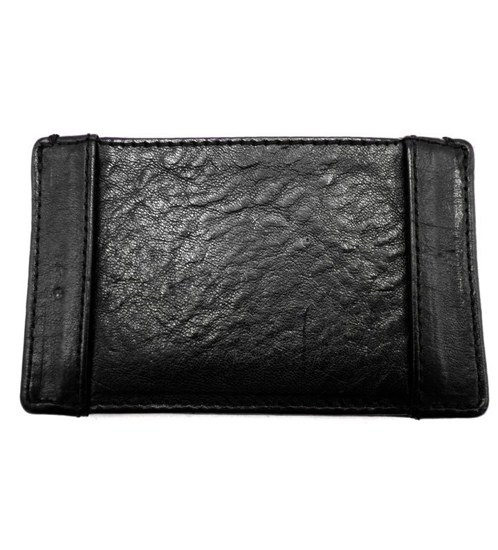 クロムハーツ CHROME HEARTS スクロールラベル プレート レザー カード