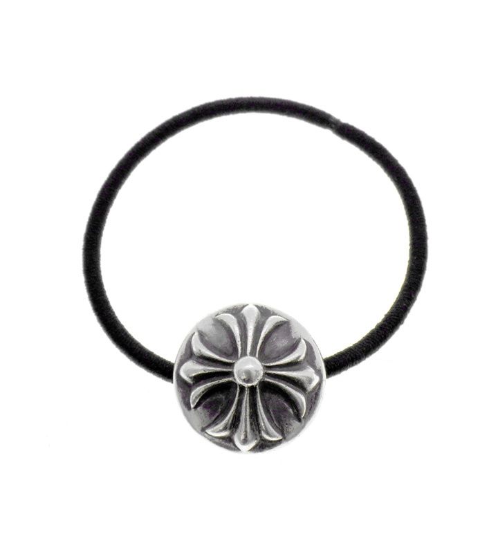 クロムハーツ　ヘアコンチョ クロムハーツ CHROME HEARTS 【 HAIRBAND 】 クロスボール ボタン