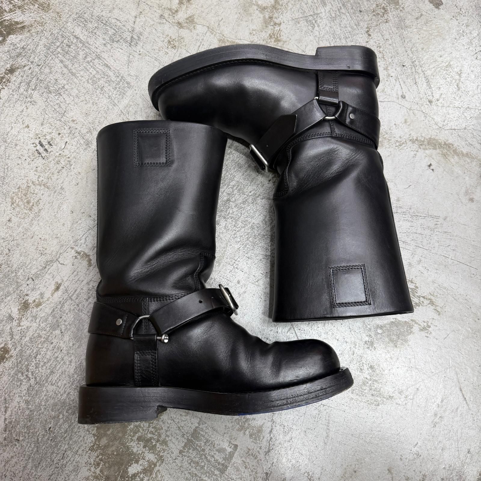 参考上代231000円 BURBERRY サドルローブーツ ブーツ バーバリー 